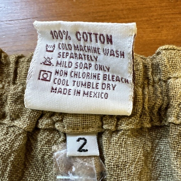 OH MY GAUZE cotton Relaxed Fit matching pants set top Lagenlook Boho S/M - Picture 10 of 16